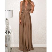 Charger l'image dans la galerie, Sexy Women Multiway Wrap Convertible Boho Maxi Club Red Dress Bandage Long Dress Party Bridesmaids Infinity Robe Longue Femme