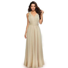 Charger l'image dans la galerie, Sexy Women Multiway Wrap Convertible Boho Maxi Club Red Dress Bandage Long Dress Party Bridesmaids Infinity Robe Longue Femme