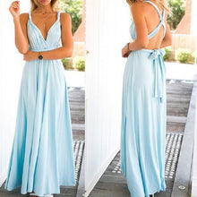 Charger l'image dans la galerie, Sexy Women Multiway Wrap Convertible Boho Maxi Club Red Dress Bandage Long Dress Party Bridesmaids Infinity Robe Longue Femme