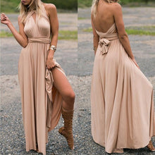 Charger l'image dans la galerie, Sexy Women Multiway Wrap Convertible Boho Maxi Club Red Dress Bandage Long Dress Party Bridesmaids Infinity Robe Longue Femme