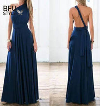 Charger l'image dans la galerie, Sexy Women Multiway Wrap Convertible Boho Maxi Club Red Dress Bandage Long Dress Party Bridesmaids Infinity Robe Longue Femme