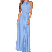 Charger l'image dans la galerie, Sexy Women Multiway Wrap Convertible Boho Maxi Club Red Dress Bandage Long Dress Party Bridesmaids Infinity Robe Longue Femme