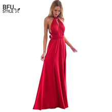 Charger l'image dans la galerie, Sexy Women Multiway Wrap Convertible Boho Maxi Club Red Dress Bandage Long Dress Party Bridesmaids Infinity Robe Longue Femme
