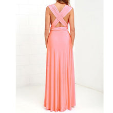 Charger l'image dans la galerie, Sexy Women Multiway Wrap Convertible Boho Maxi Club Red Dress Bandage Long Dress Party Bridesmaids Infinity Robe Longue Femme
